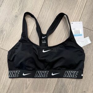 Nike Women's Black Swim Sports Bra